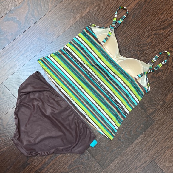 Vacation Wardrobe! NWOT Tankini by Classic Elements Size 14 - Picture 6 of 7